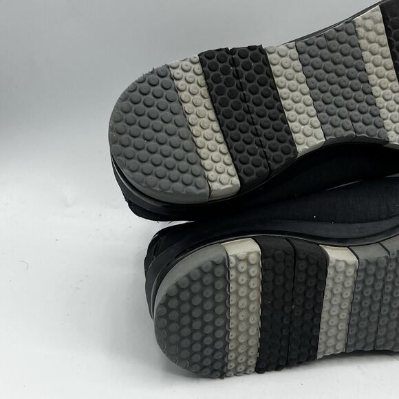 Skechers GoFlex Quick Fit Black Womens Size 8.5 Slip On Shoes Goga Mat 14018 - Picture 9 of 14